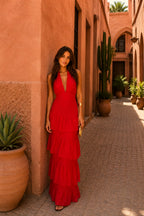 Vestido Manila en rojo