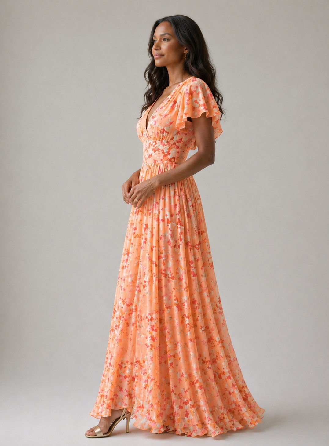 Juno | Vestido drapeado favorecedor