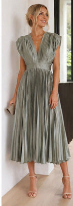 Elvina | Vestido cruzado estampado