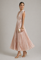 Elvina | Vestido cruzado estampado