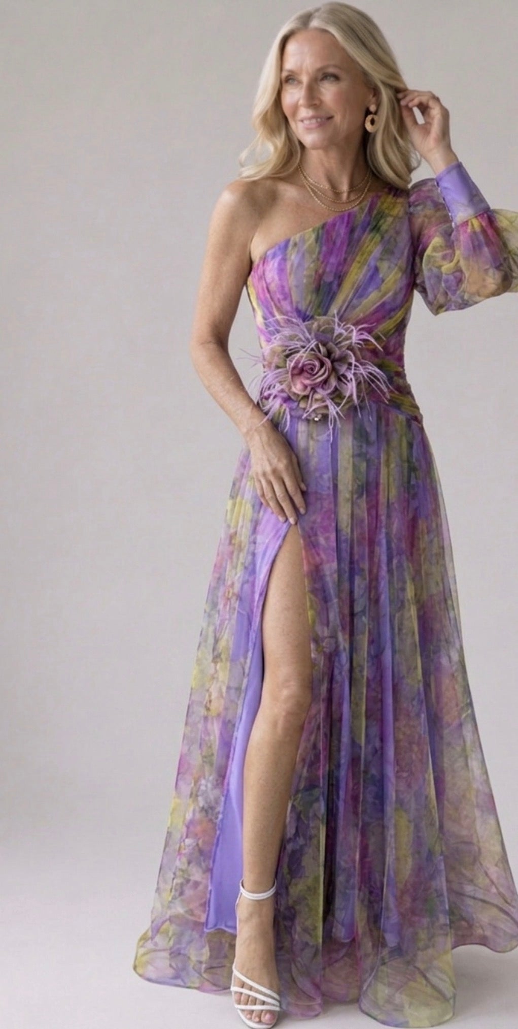 Marni | Vestido midi plisado atemporal escote V