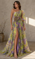 Marni | Vestido midi plisado atemporal escote V