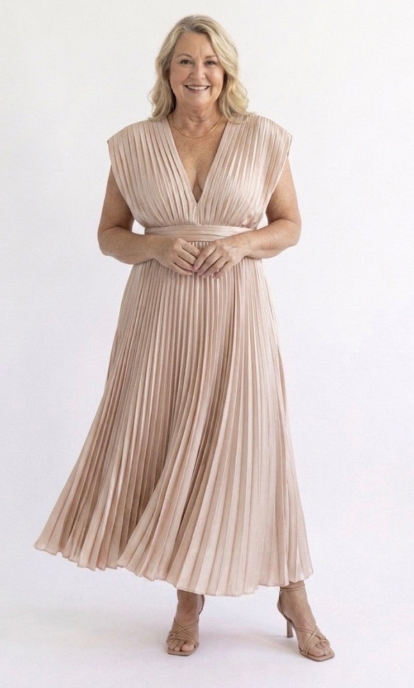 Elvina | Vestido cruzado estampado