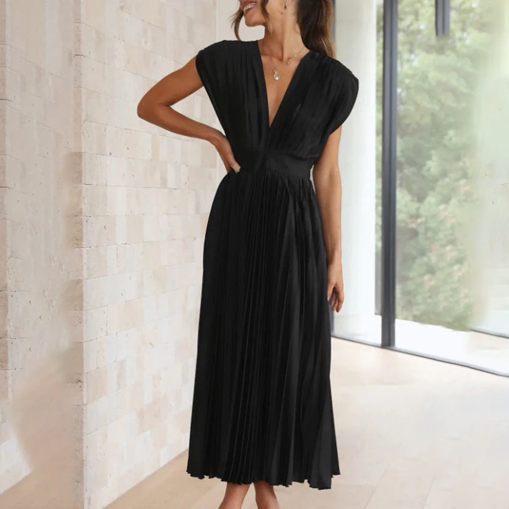 Elvina | Vestido cruzado estampado