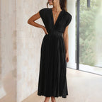 Elvina | Vestido cruzado estampado