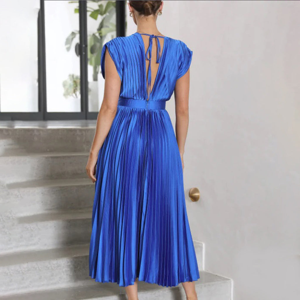 Elvina | Vestido cruzado estampado