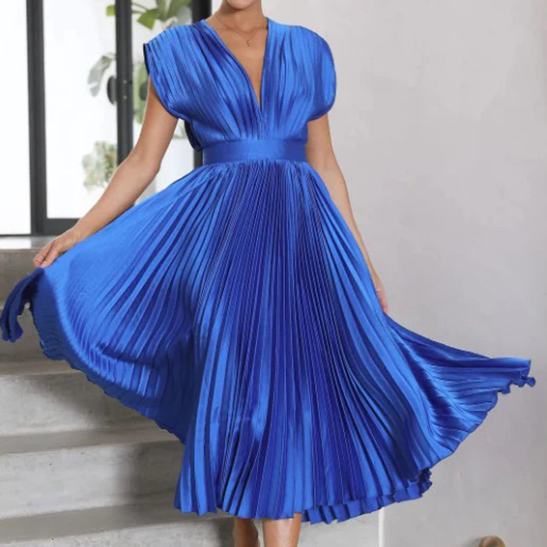 Elvina | Vestido cruzado estampado