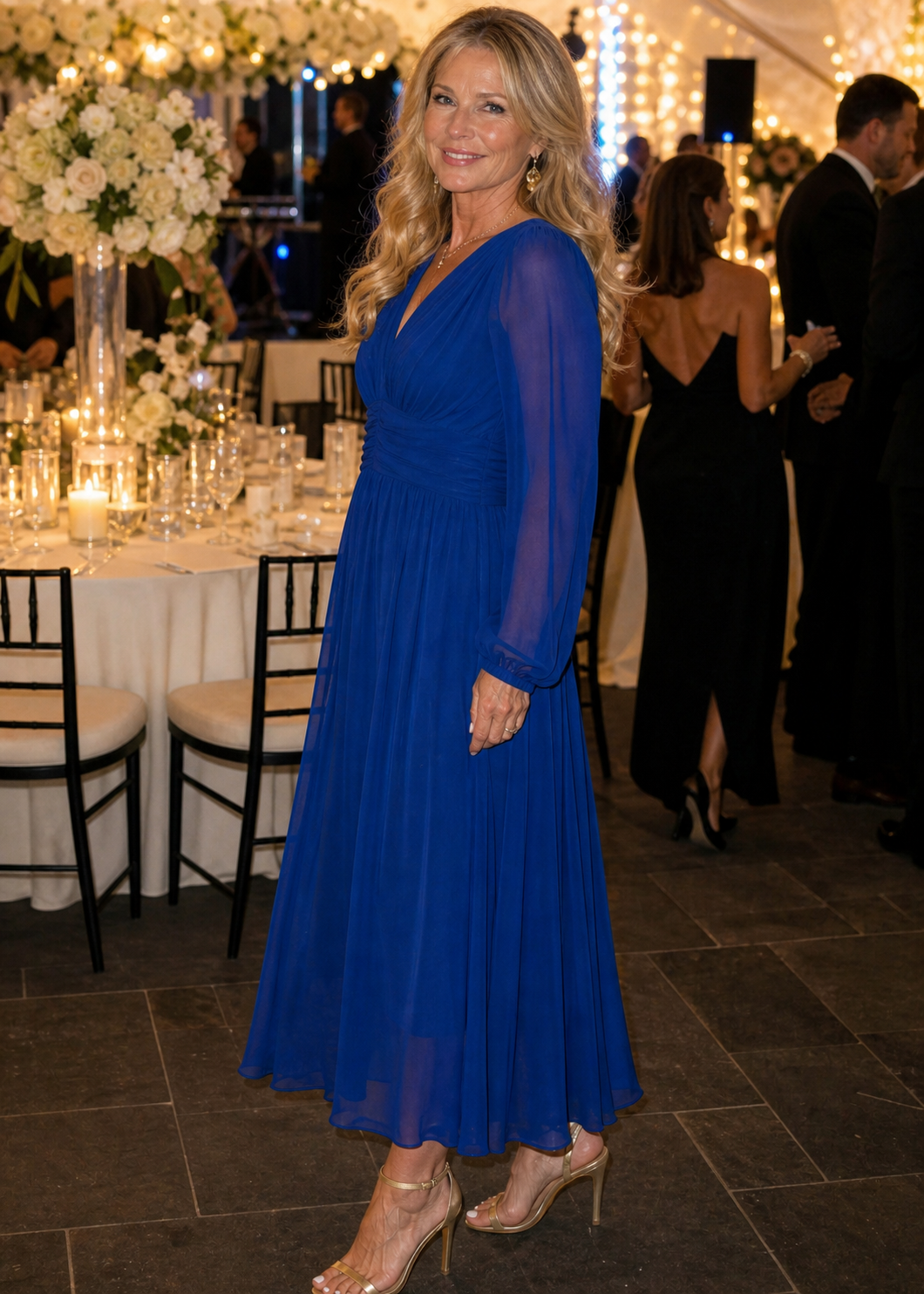Nia | Vestido cruzado elegante