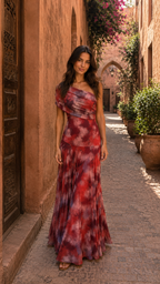 Vestido Toledo en Rojo | EDICIÓN LIMITADA