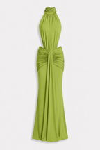 Silvia | Vestido Largo con Escote Halter