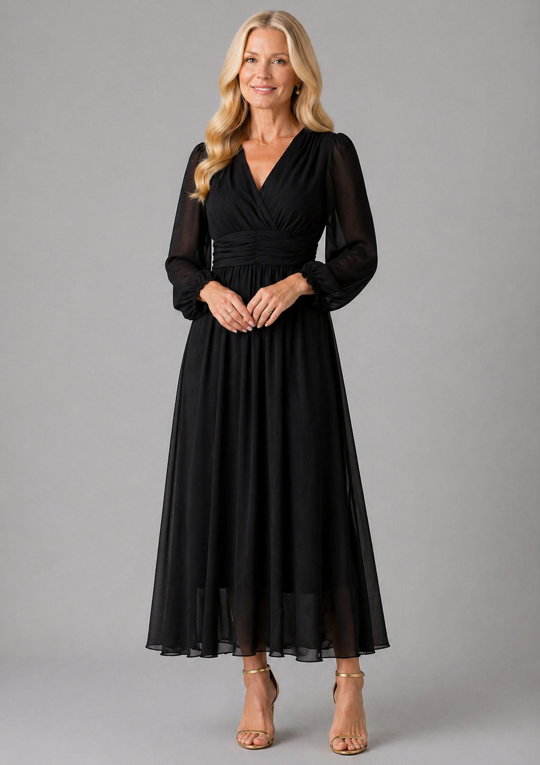 Nia | Vestido cruzado elegante