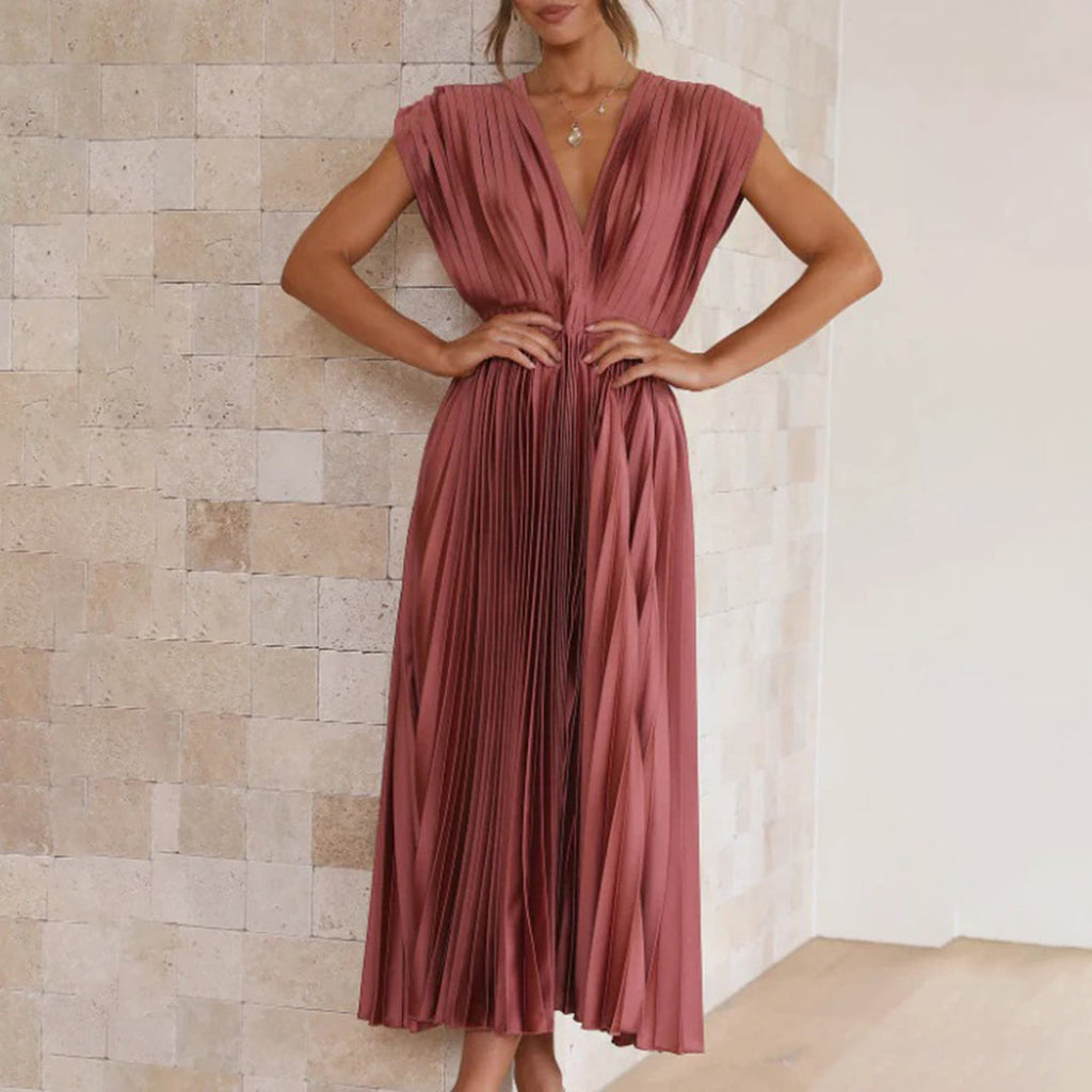 Elvina | Vestido cruzado estampado