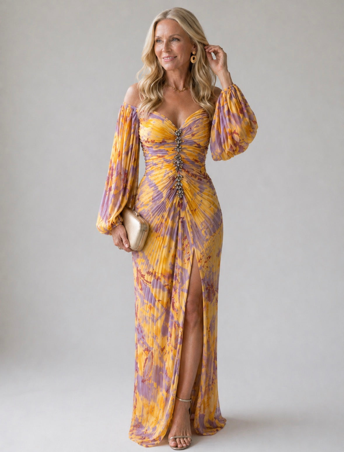 Kristine | Vestido elegante escote V