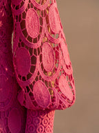 Camila | Vestido Midi de Encaje Exclusivo