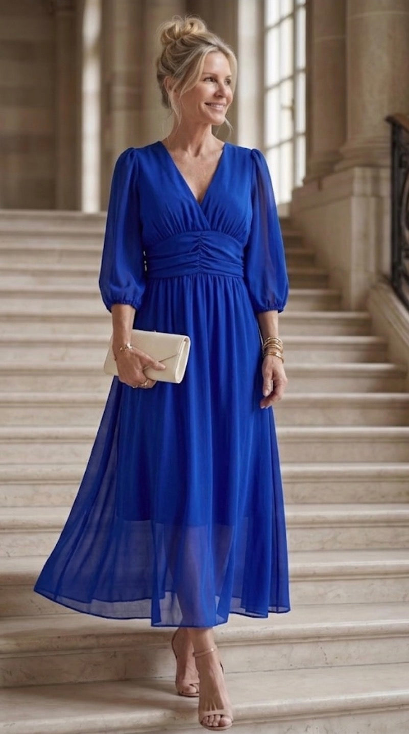Nia | Vestido cruzado elegante