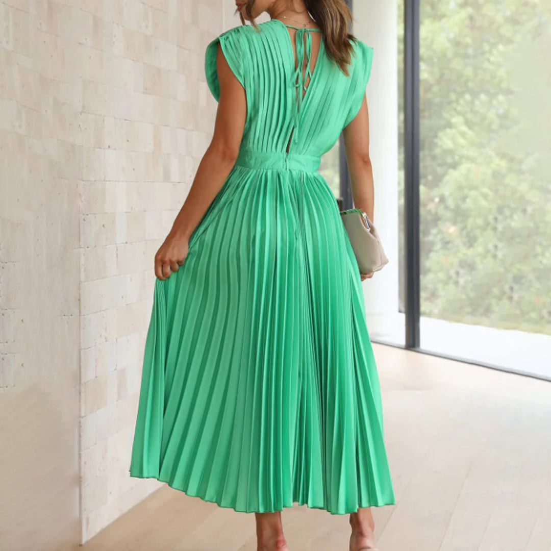 Elvina | Vestido cruzado estampado