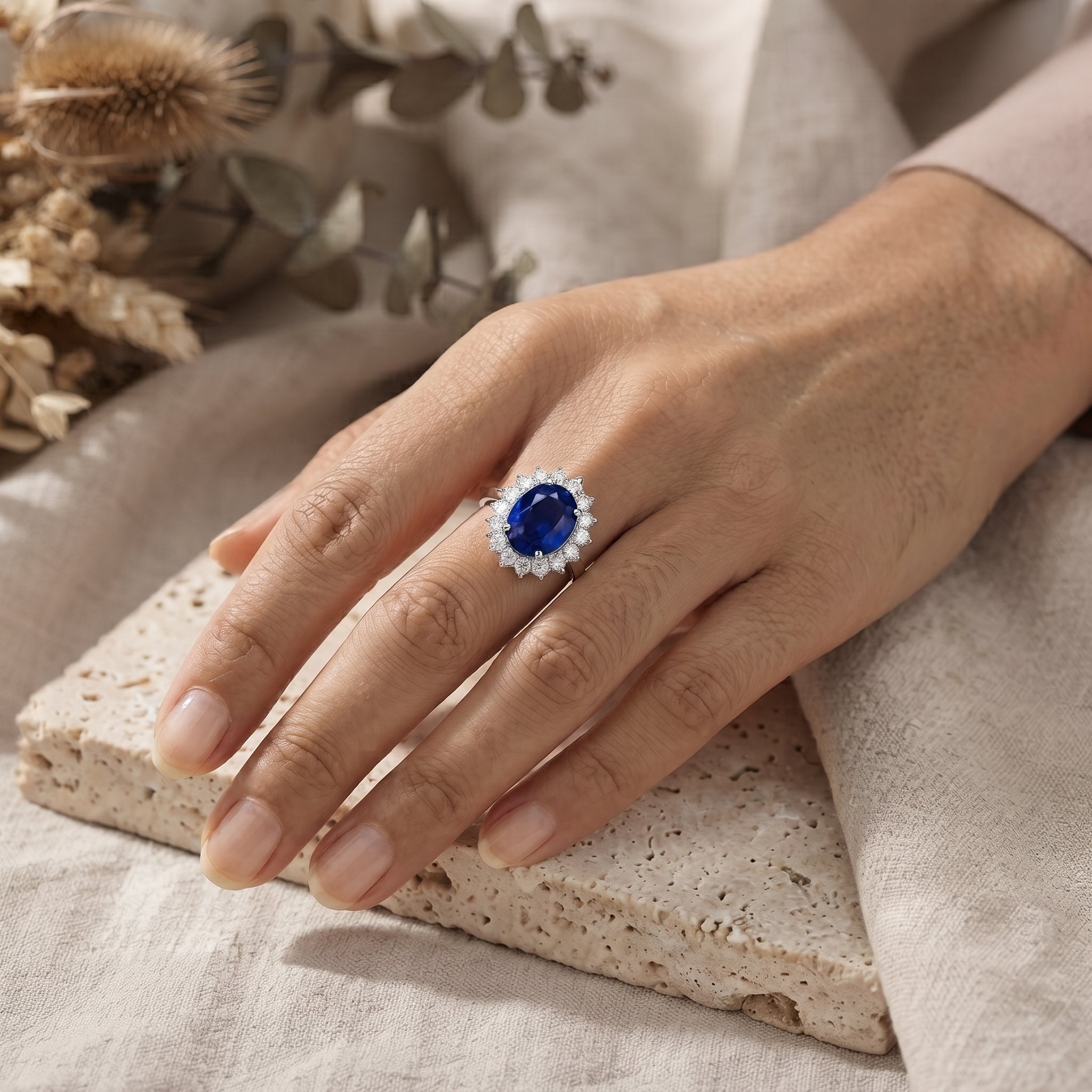Anillo Zafiro Juana