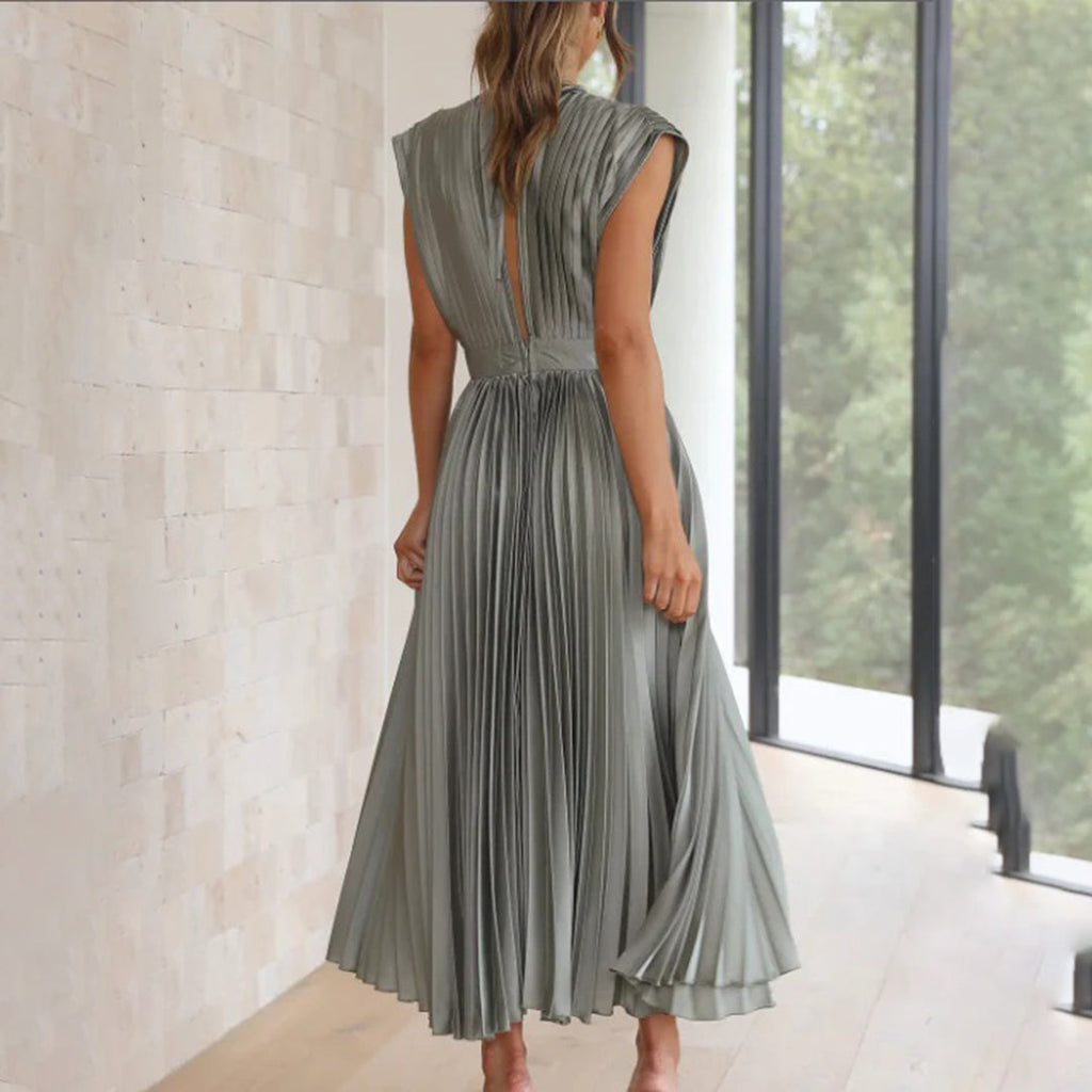 Elvina | Vestido cruzado estampado