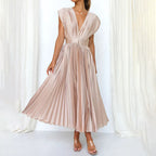 Elvina | Vestido cruzado estampado