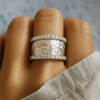 Solana™ | Anillo elegante de festividad