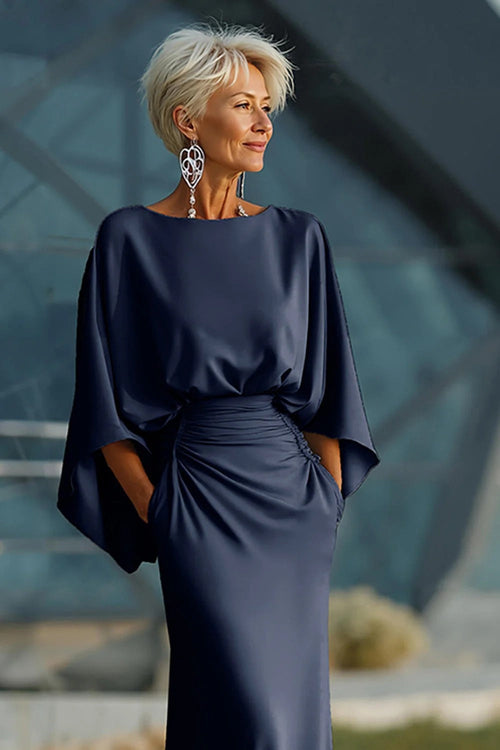 Alicia | Vestido elegante de espalda abierta en V