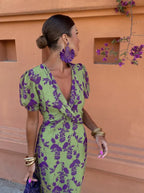 Olivia | Vestido floral elegante