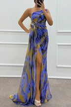 Lorna | Vestido drapeado vibrante