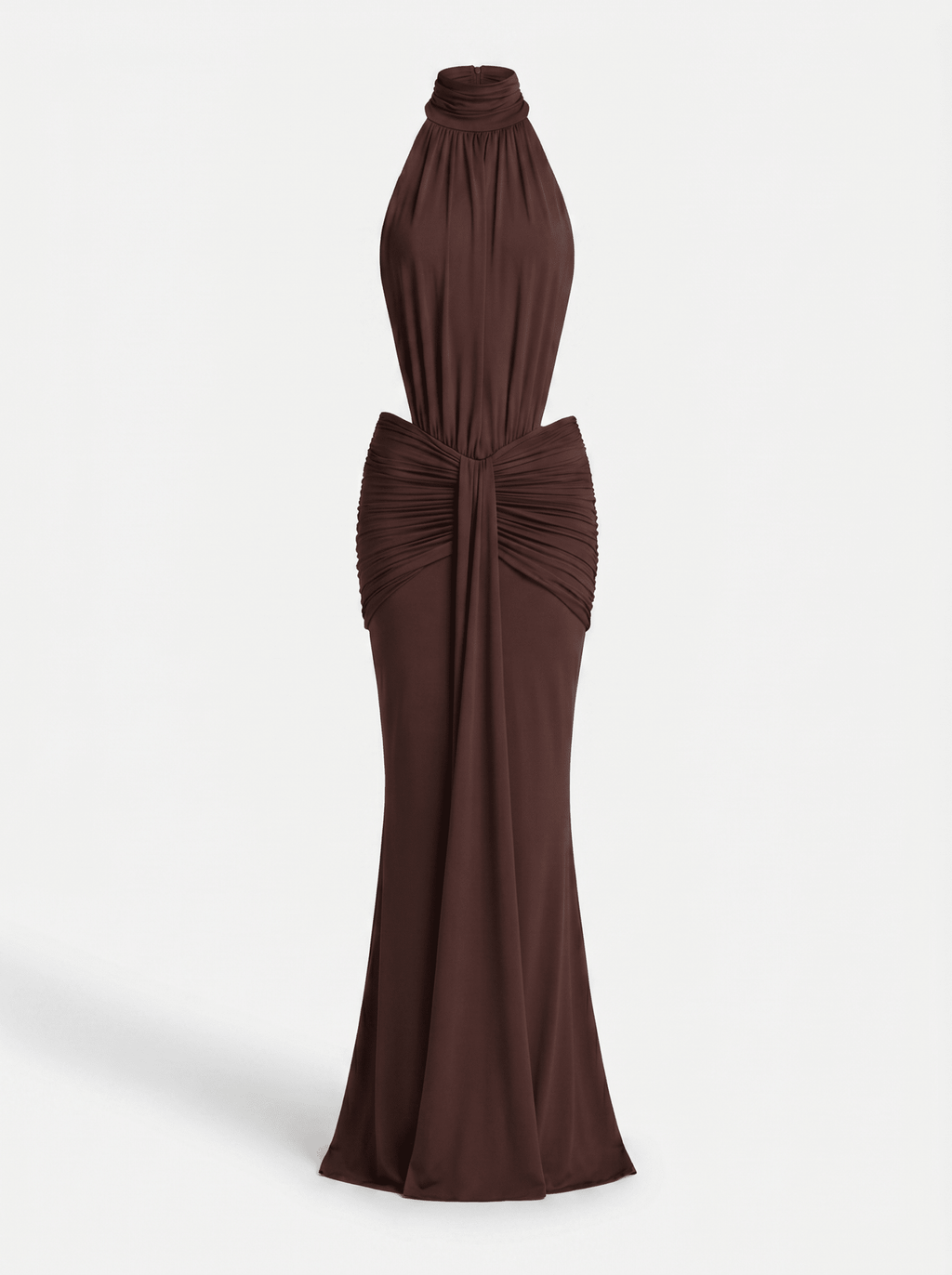 Silvia | Vestido Largo con Escote Halter