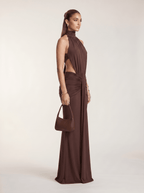 Silvia | Vestido Largo con Escote Halter