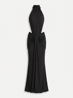 Silvia | Vestido Largo con Escote Halter